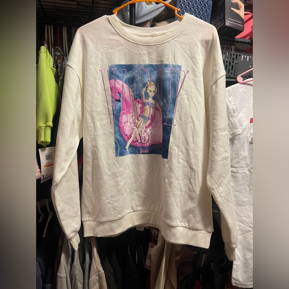 Barbie Graphic Cream Sweater - Picture 4 of 6